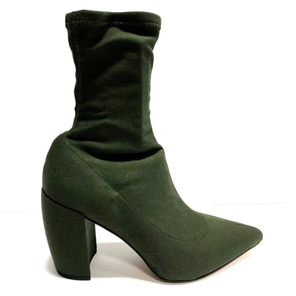 Kenneth Cole Women's Alora Stretch Bootie Green Size 7 M